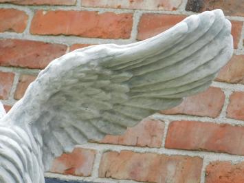 Adler mit ausgebreiteten Flügeln – 80 cm – Stein