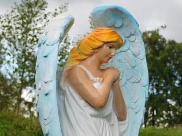 Colored Angel Statue - 80 cm - Polystone