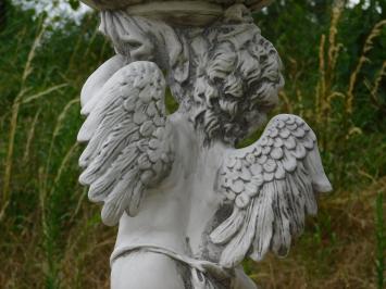 Engel mit Vase – 85 x 40 cm – Polystone