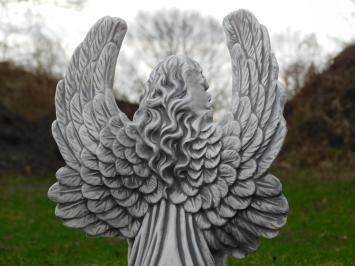 Beeld Engel, waardig beeld - 55 cm - Steen