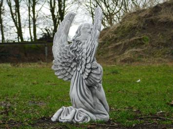 Beeld Engel, waardig beeld - 55 cm - Steen