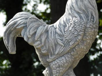 Gartenfigur „Hahn“ XL – 65 cm – Stein