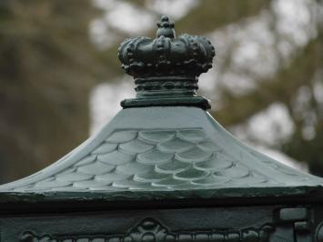 Standing Letterbox - 120 cm - Cast Iron - Green