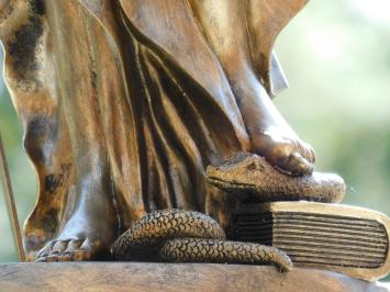 Justitia XL Statue – 83 cm – Goldfarben – Polystone