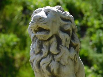 Lion Statue on Pedestal – 104 cm – Stone