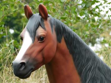 Beeld Paard XXL - 190 x 220 cm - Polystone