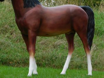 Beeld Paard XXL - 190 x 220 cm - Polystone