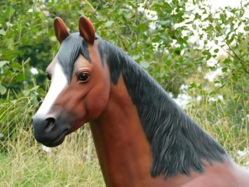 Beeld Paard XXL - 190 x 220 cm - Polystone