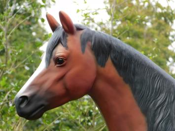 Beeld Paard XXL - 190 x 220 cm - Polystone
