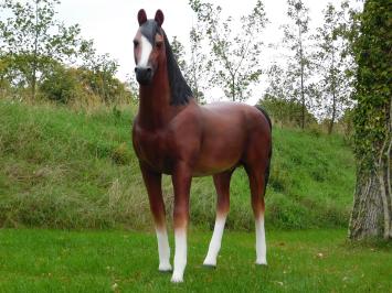 Beeld Paard XXL - 190 x 220 cm - Polystone