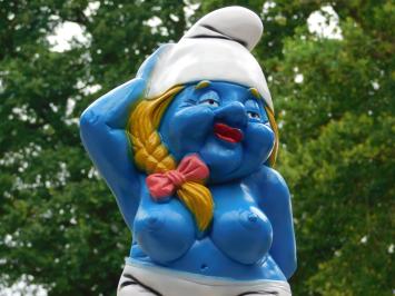 Nackte Schlümpfin XL – 70 cm – Polystone