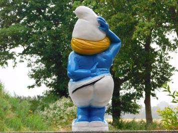 Nackte Schlümpfin XL – 70 cm – Polystone