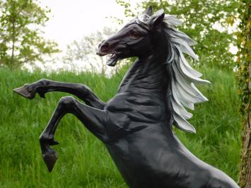 Statue Tänzelndes Pferd - 90 cm - Polystone