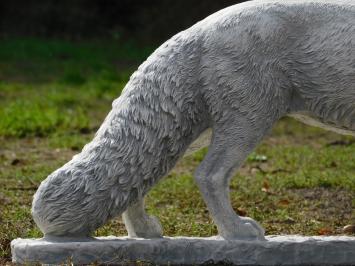 Gartenstatue Fuchs – 70 cm – Tierstatue aus Stein
