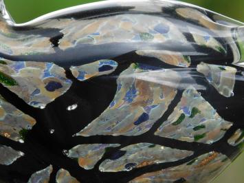Glass Swan Sculpture – Handmade Glass-blown Artwork