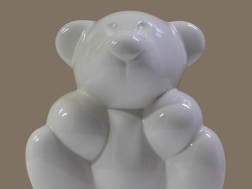 Porzellanbär – 28 cm – Elfenbein – Royal Boch