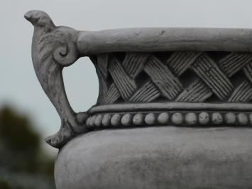 Bloempot met Oren op Sokkel - 103 cm - Steen