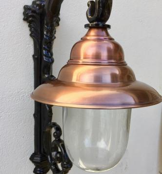 Wall lamp turn of the century lamp With copper lampshade outdoor lamp stall lamp