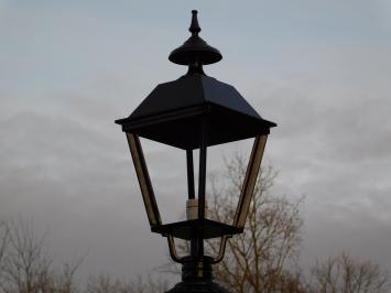 Buitenlamp op Sokkel - 103 cm - Zwart