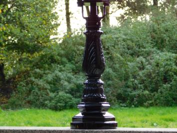 Klassische Stehleuchte für den Außenbereich – Aluminium – Schwarz – 93 cm