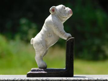Set Buchstützen „Bulldog“ – Gusseisen