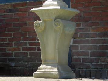 Vintage Bust of Louis XIV on Pedestal - 170 cm - Stone