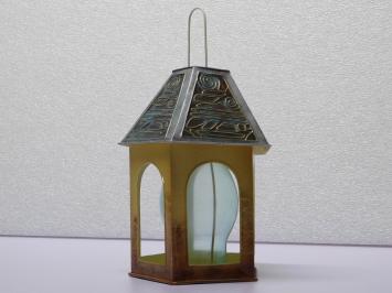 Decorative Candle Holder - Metal - 5-sided