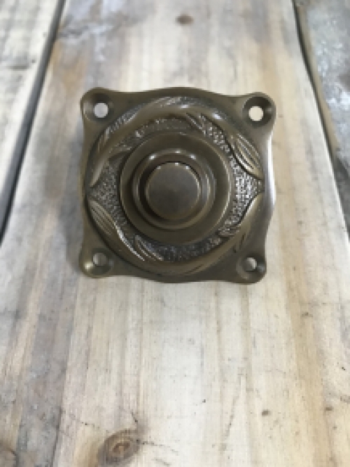 Doorbell the Lily - patinated brass