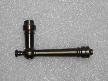 Montel Door Handle - Dark Patinated Brass