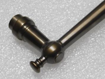 Montel Door Handle - Dark Patinated Brass