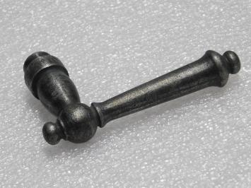 Door handle York - Cast iron Galvanised