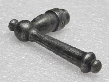 Door handle York - Cast iron Galvanised