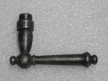 Door handle York - Cast iron Galvanised
