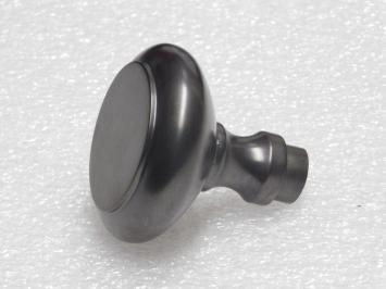 Solid Door Knob - Dark Patinated Brass