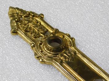 Classic Doorplate - PC 92 - Brass - 32 x 7 cm