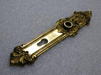 Classic Doorplate - PC 92 - Brass - 32 x 7 cm