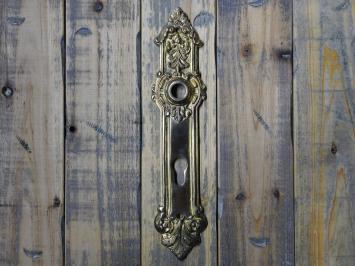 Classic Doorplate - PC 92 - Brass - 32 x 7 cm
