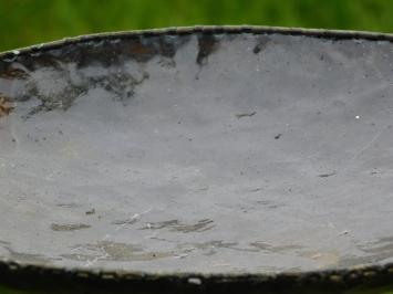 One-off: Bird bath - Yellow Birds 2 to 1 - Garden Stick - Metal