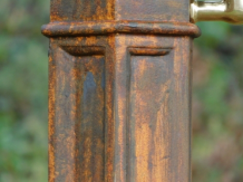 Exklusiver Standbrunnen - Wasserhahn - Alu in Oxid