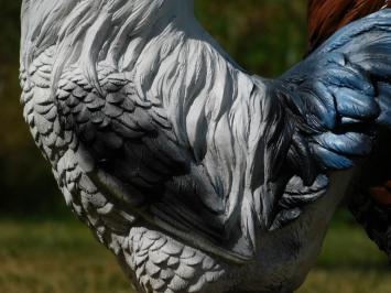 Skulptur „Hahn XL“ – 65 x 45 cm – Polystone