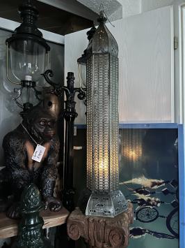 Large Metal Lantern  | Standing or Hanging | Special Appearance | 110 cm high