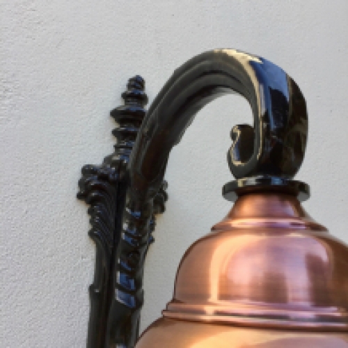 Wall lamp turn of the century lamp With copper lampshade outdoor lamp stall lamp