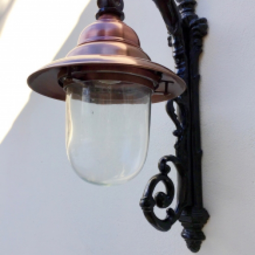 Wall lamp turn of the century lamp With copper lampshade outdoor lamp stall lamp