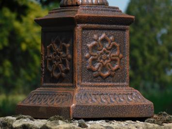 Cast Iron Candle Stand - 70 cm - Brown