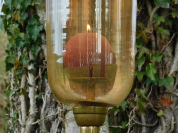 Stehender Kerzenhalter – 110 cm – Glas und Metall