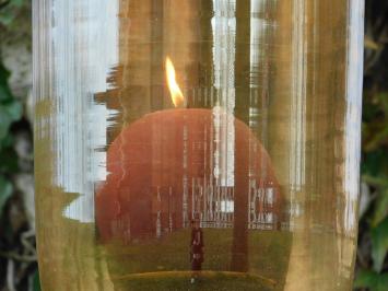 Stehender Kerzenhalter – 110 cm – Glas und Metall