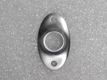 Ovale Türgriffrosette – 56 x 33 mm – Mattnickel
