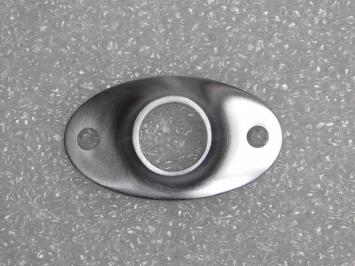 Ovale Türgriffrosette – 56 x 33 mm – Mattnickel