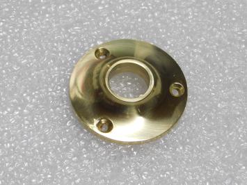 Round Door Handle Rosette – Ø 5 cm – Brass