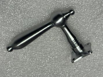 Door set in nickel and matt chrome – 2 door handles and escutcheons